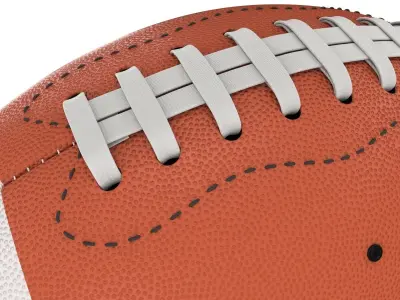 American Football 3D model