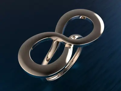 jewelry ring 254 3D print model