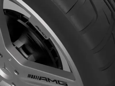 AMG wheel 2 3D model