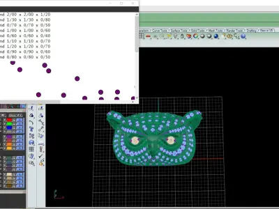 Owl jewelry ring 3D print model