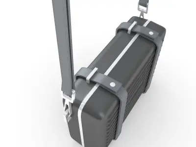 Dior and Rimowa Clutch Shoulder Black 3D model