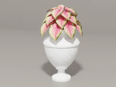 Garden vase 3D model