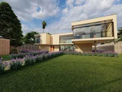 Happy Little Villa 3D model