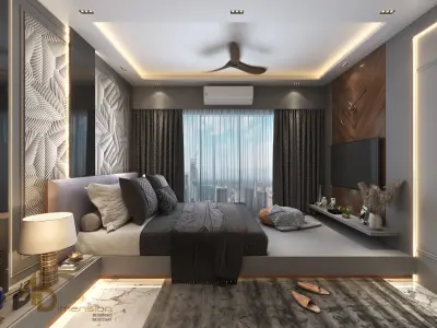 classic room Low-poly 3D model