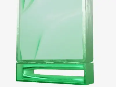 Sculpted Sign Multiple LODs Low-poly 3D model