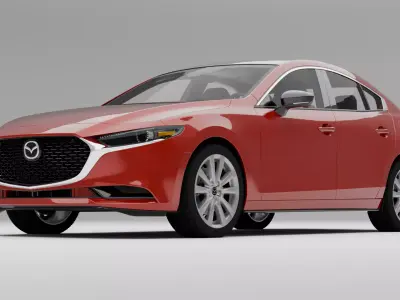 Mazda 3 Sedan 2020 3D model