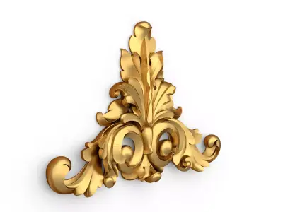 carved classic decorative ornament cnc 3d printing stl 19 3D print model