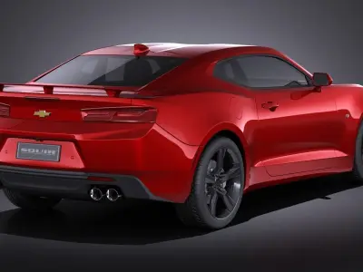 Chevrolet Camaro SS 2016 VRAY 3D model