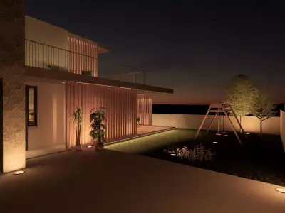 Modern Villa - Archicad Project 3D model