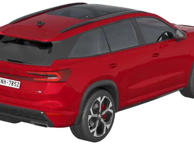 Skoda Kodiaq RS 2025 3D model