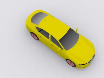 Audi s7 car 3D model