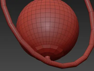 Pentand lamp  BLUX C Ball circle 3D model