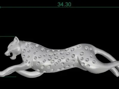 JAGUAR 3D 3D model