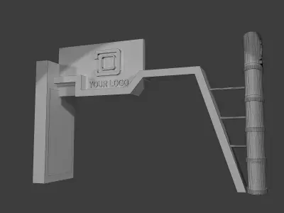 Fair Gate exhibition Event a442d 3D model