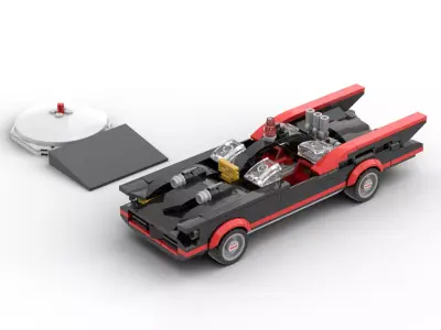 LEGO DC SUPER HEROES BATMOBILE 76188 3D print model
