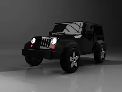 JEEP WRANGLER RUBICON 2010 3D model