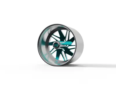 corleone ARKHAM wheel  3D print model