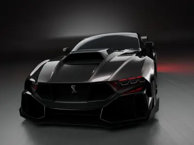 Muscle Car Bodykit 3D model