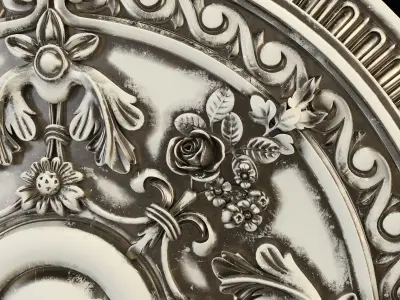 Rosette CNC 3D print model