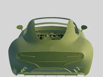 Alfa Romeo Disco Volante 2013 Printable Body 3D print model