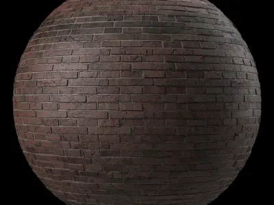 Bricks Materials 34- By 3 Patterns Tile - Pbr 4k Seamless Low-poly 3D model