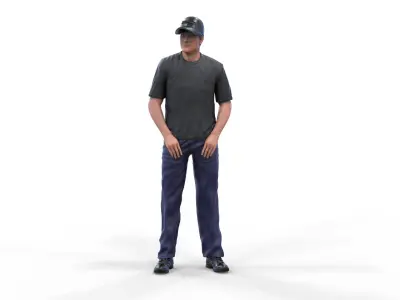 N3 Chris Jacobs overhaulin wearing helmet 3D print model