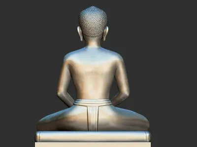 Lord Mahaveer design 3D print model