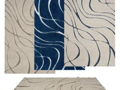 Rugs No 95 Low-poly 3D model