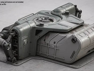 Utilization Container 3D model