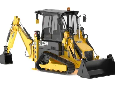 JCB Backhoe Loaders 1CXT 3D model