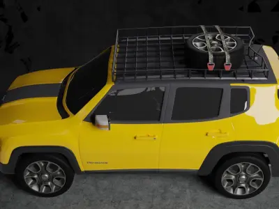 Jeep Renegade 3D model