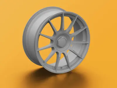 Rotiform DTM Rim 3D Model 3D model