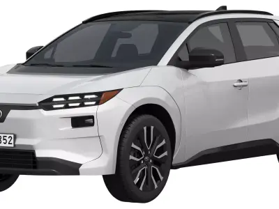 Subaru Solterra EV 2026 3D model