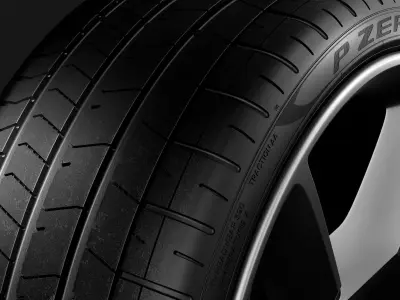 Pirelli P Zero Tire High detailed 3D model