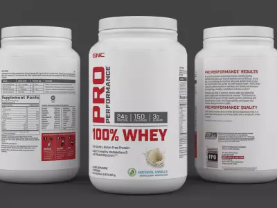 Protein Powder 3D model 173