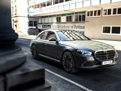 Mercedes Benz S680 Guard 4Matic 2022 3D model