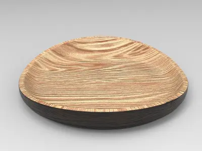 Nana Tray Low-poly 3D model