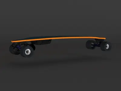Electric Skateboard  3D model