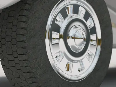 Old Citroen C11 3D model