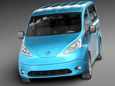 Nissan e-NV200 2015 3D model