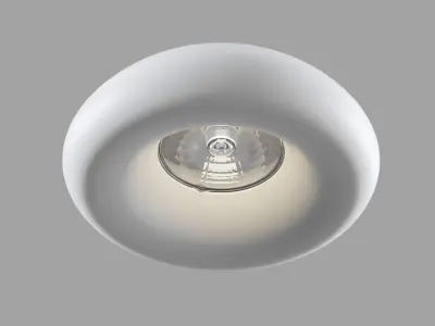 Downlight Gyps Modern DL006-1-01-W Maytoni Technical Free 3D model