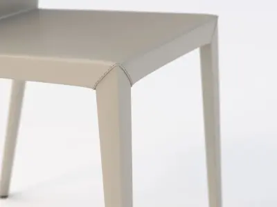 Design Depot Margot Dc23 Leather Chair 3D model