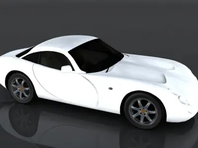 TVR Tuscan Low-poly 3D model