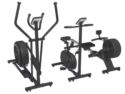 Fitness Equipament Clear Fit 3D model