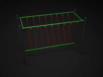 Teenagers Outdoors Toys 3D model