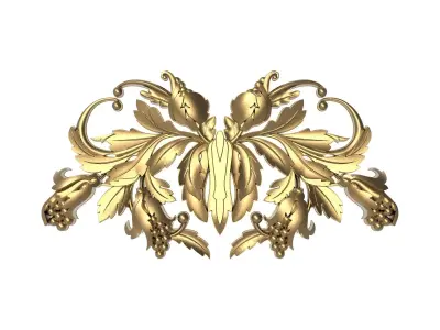  decorative pattern ready for 3D printing 3D model