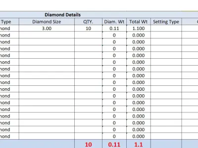Diamond Drops  3D print model
