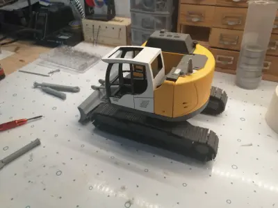 LIEBHERR R926 COMPACT 3D print model