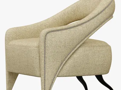 Brabbu Tellus Armchair 3D model