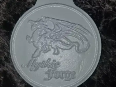Mythic Forge Ornament 3D print model